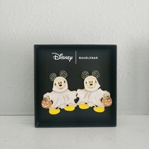 NWT Baublebar X Disney Mickey Mouse Trick-or-Treat Drop Earrings